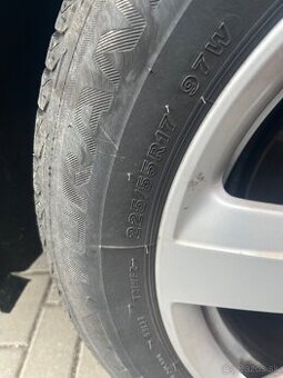 Kolesa 17 na originál diskoch Audi