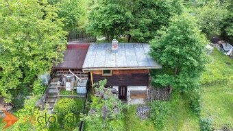 EXKLUZÍVNE - ZÁHRADA S CHATKOU V KRÁSNOM PROSTREDÍ KREMNICKÝ - 1