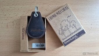 Greenland kožená kľúčenka