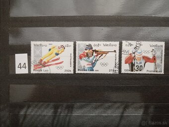 Poštové známky č.489 - ÁZIA - III. - 20 ks sérií