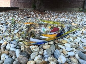 sklená misa - hutné sklo kolorované - 1