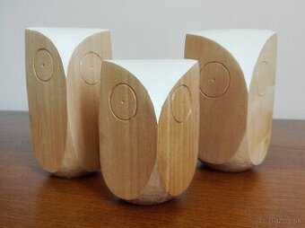 Sova / Tri sovy - sošky, rezba - 1