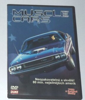 Predám DVD Muscle cars