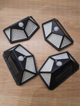 Predám solárne 100x LED osvetlenie PIR senzor