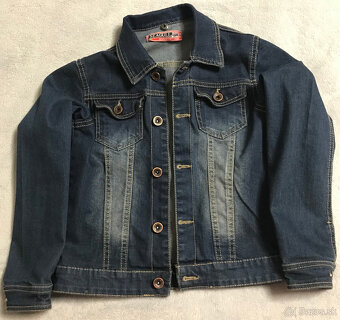 Chlapčenská rifľová bunda, veľkosť 152