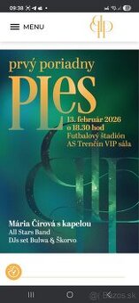 Prvý poriadny ples v Trenčíne