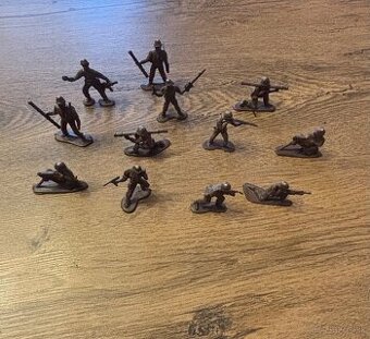 Sada retro vojačikov