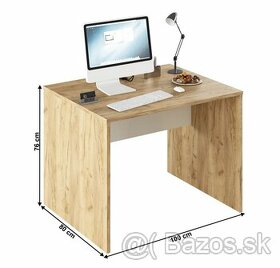 Predám písací stôl do kancelárie (ŠxHxV): 100x80x76 cm