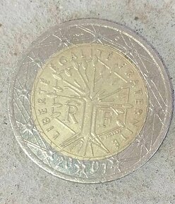 Vzacna 2 euro minca
