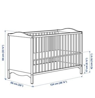 Detská postieľka IKEA Smagora