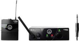 AKG WMS40 Mini Instrumental Bezdrôtový systém ISM2: 864.375M