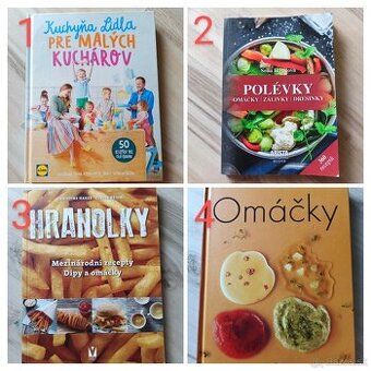 Knihy s receptami a omáčkami