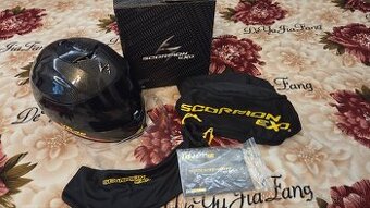 Carbonova Moto Prilba scorpion exo 1400 air carbon