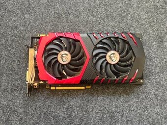 Predám grafickú kartu MSI GeForce GTX 1070 GAMING X 8G