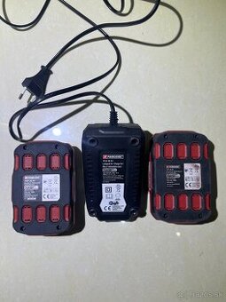 Parkside nabijacka + 2 baterie 20V