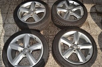Audi hliníkové disky R17 a zimné gumy 225/45 R17