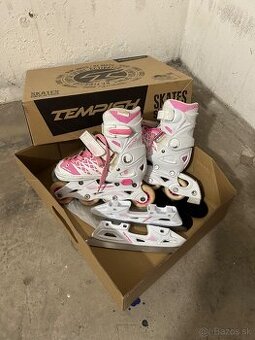 Detské kolieskové korčule 2in1