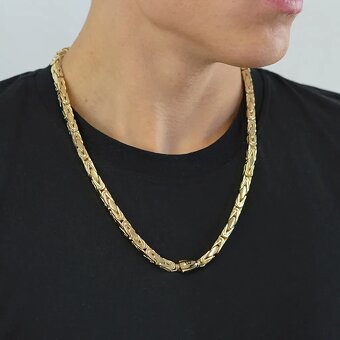 Retiazka zlata 14k 585 Kralovsky vzor Monako