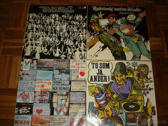 predám LP platne hovorené slovo