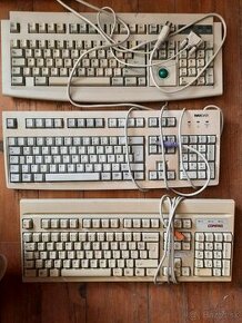 Stare klavesnice PS2 a DIN