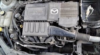 Mazda 3 1.6 2004 predám MOTOR Z601, PREVODOVKA, nárazník, dv