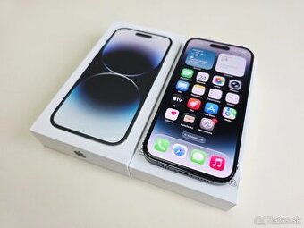 APPLE IPHONE 14 PRO 128GB BLACK TOP STAV,BATERKA 100%