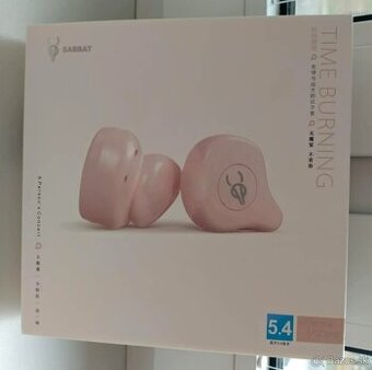 Bezdrôtové ružové slúchadlá Sabbat X12 Pro