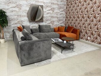 Talianska sedacia súprava SENSE tvaru U