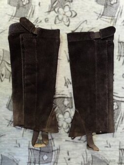 Pánske jazdecké semišové chapsy