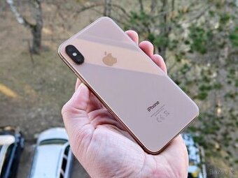 Apple iPhone XS 64GB Gold, ako nový, komplet, batéria 81%