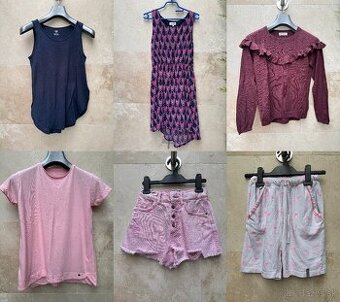 MEGA Balík (30ks) - DIEVČA 11-13 rokov BUNDA, TRIČKO, ŠATY