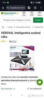 VEROVAL inteligentná osobná váha