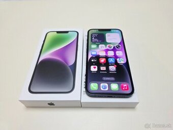 Predám Apple iPhone 14 128gb MIDNIGHT BATERKA 100%