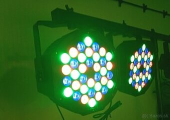 Nové LED par svetlá plus rampa