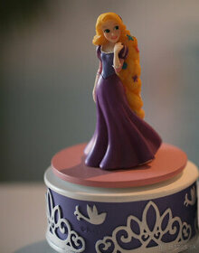 Disney princezná Rapunzel - hracia skrinka - 1