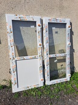 Vchodové plastové dvere 90/100/110cm