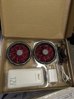 12V Powerbanka 20000mAh + chladiace ventilatory