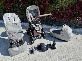 Predame kocik Cybex E-priam (rosegold+KOI) s vybavou