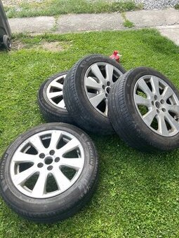 Predám 205/55 r17 disky 5x100