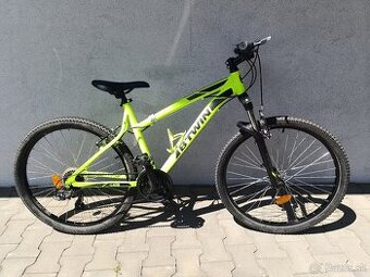 Bicykel Rockrider 340 - S, farba výrazná žltozelená
