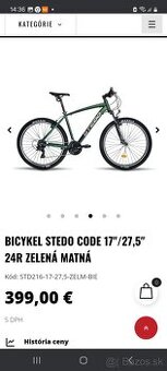 Predam horský bicykel Stedo Code