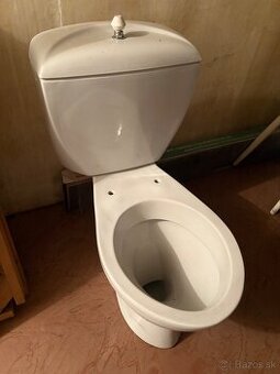 WC kombi + malé umývadlo nepoužité