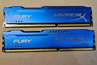 predam KIT 2x4GB DDR3 1866MHz  FURY HyperX