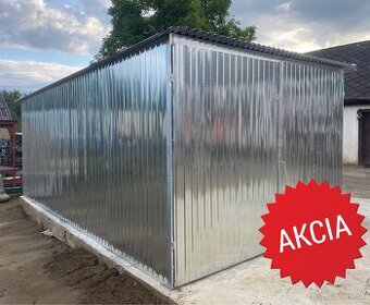 Plechová Garáž 3x5 Doprava montáž ZDARMA po SLOVENSKU
