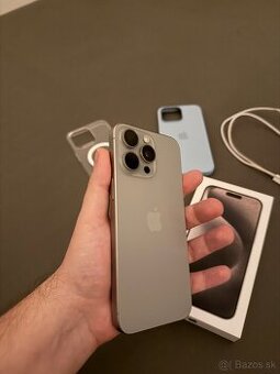 iPhone 15 Pro Max 256gb natural titanium
