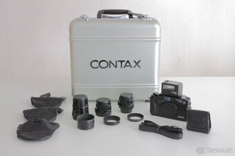 Contax G2 black Special Edition Set, 3 objektívy, kufrík
