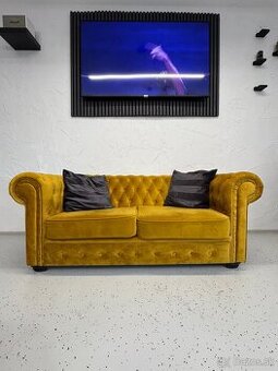 Gauč pohovka žltá