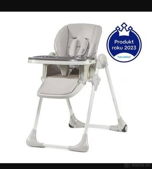 KINDERKRAFT Stolička jedálenská Yummy Grey