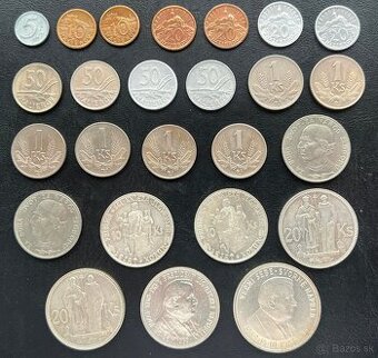Rôzne mince Slovenský štát