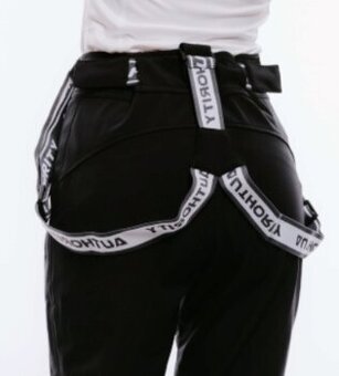 Otepľovacie čierne nohavice Authority, v. L